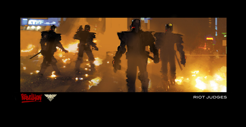 Illustration for article titled He Is The Law: Your First Look At Judge Dredd Movie!